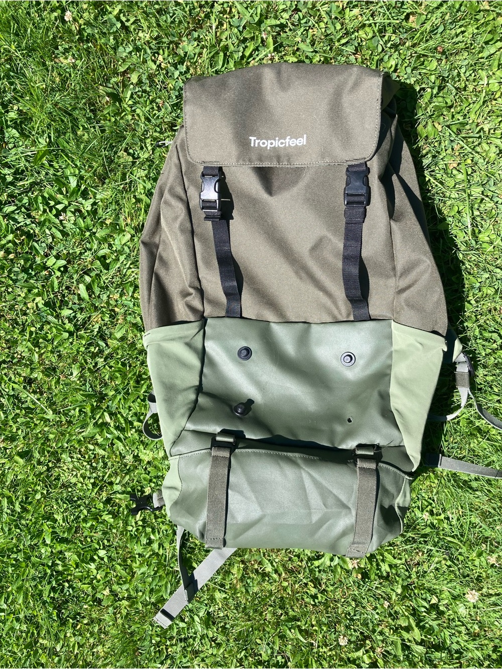 Tropicfeel Olive Green Men's Backpack - Versatile Travel Pack